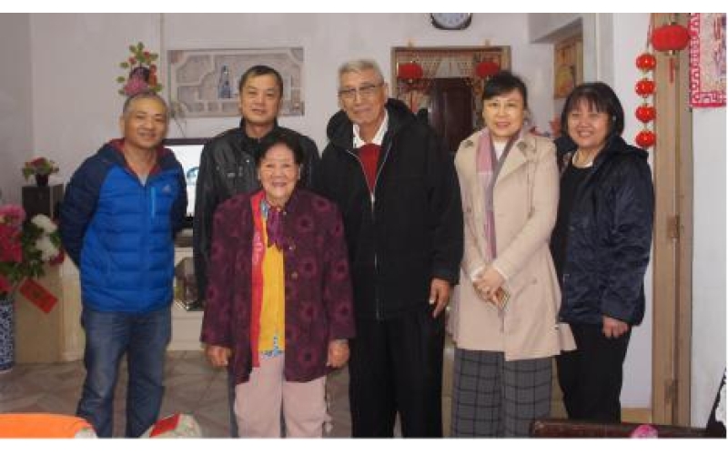 机关服务总公司走访慰问离休老干部