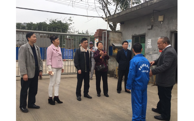省国资委副主任刘凤花到十字路加气站开展安全生产隐患大排查大整治