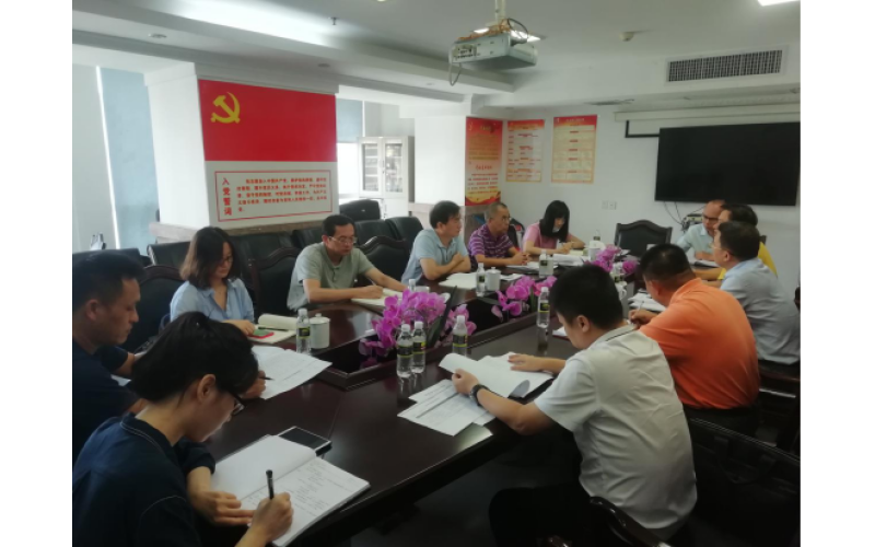 公司党委书记 董事长刘双洋带队到省房公司开展工作调研