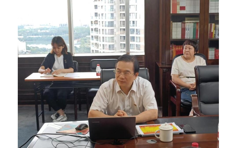 海南联合资产党委组织学习贯彻习近平总书记考察海南重要讲话和省第八次党代会精神专题党课