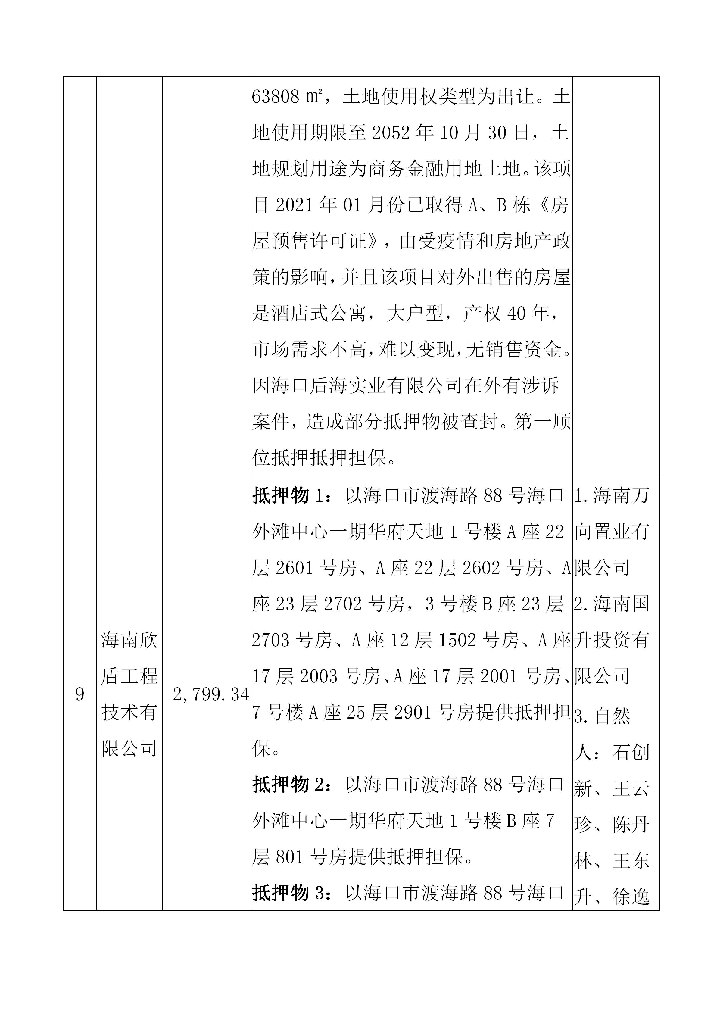 海南联合资产