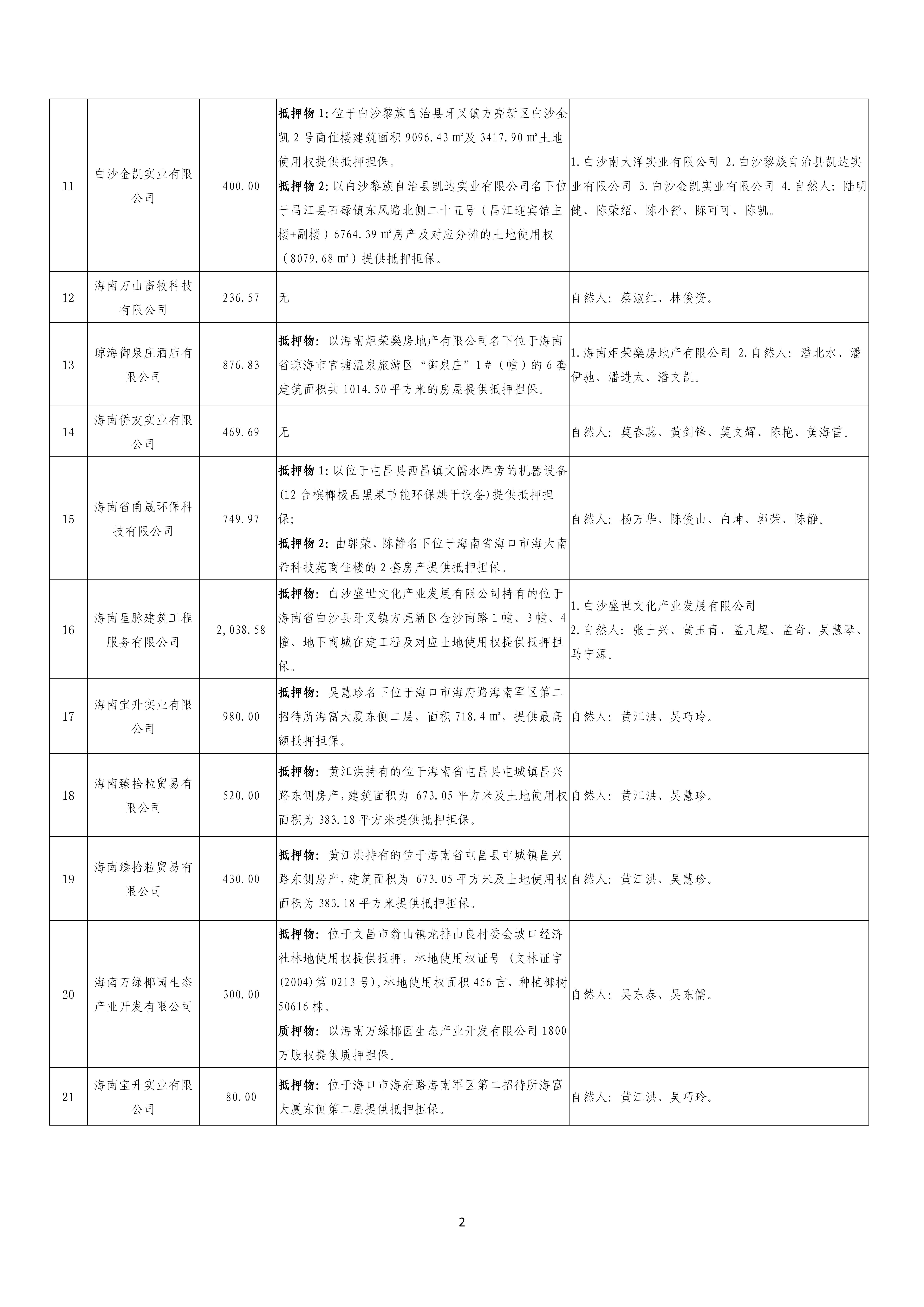 海南联合资产