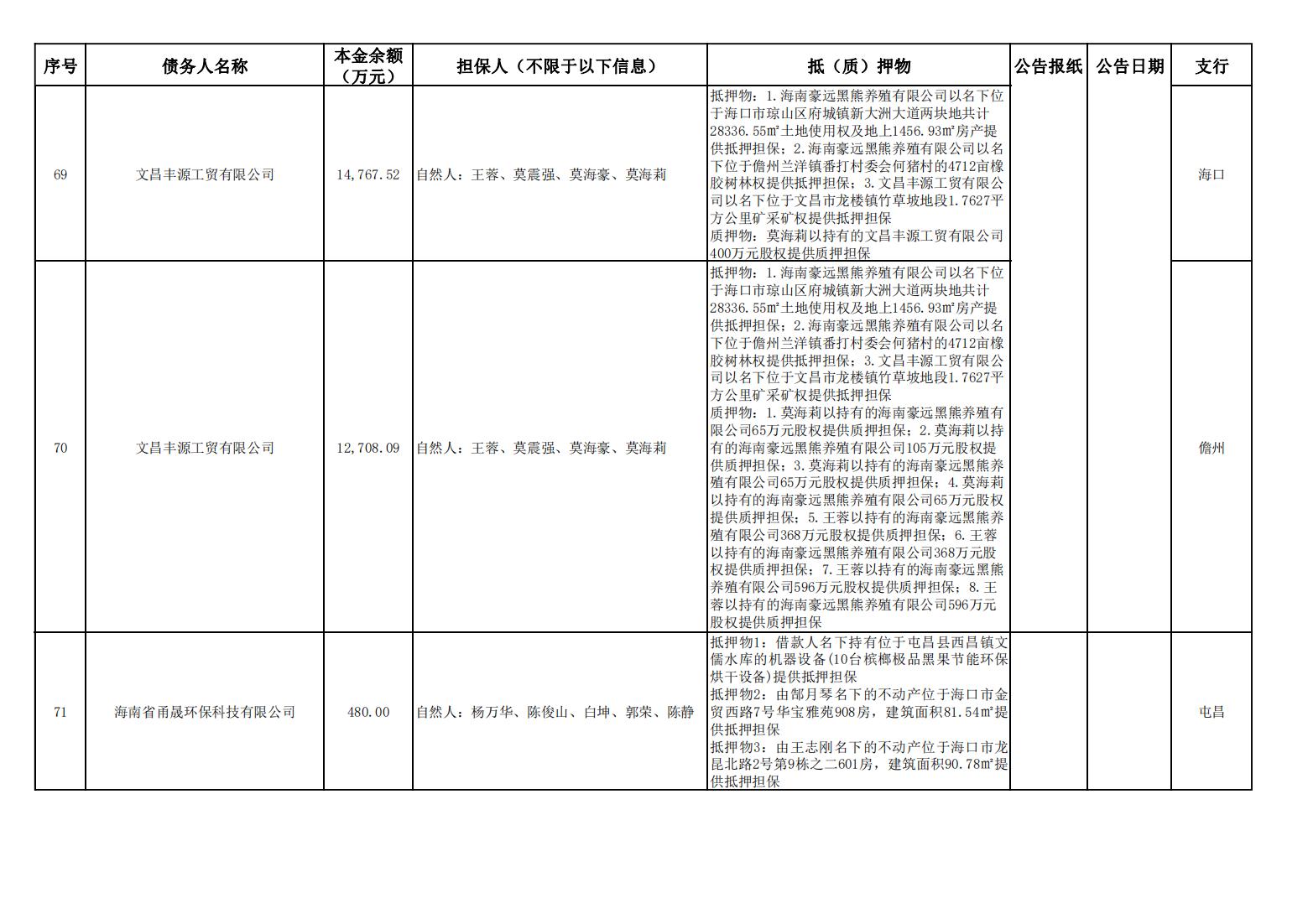 海南联合资产