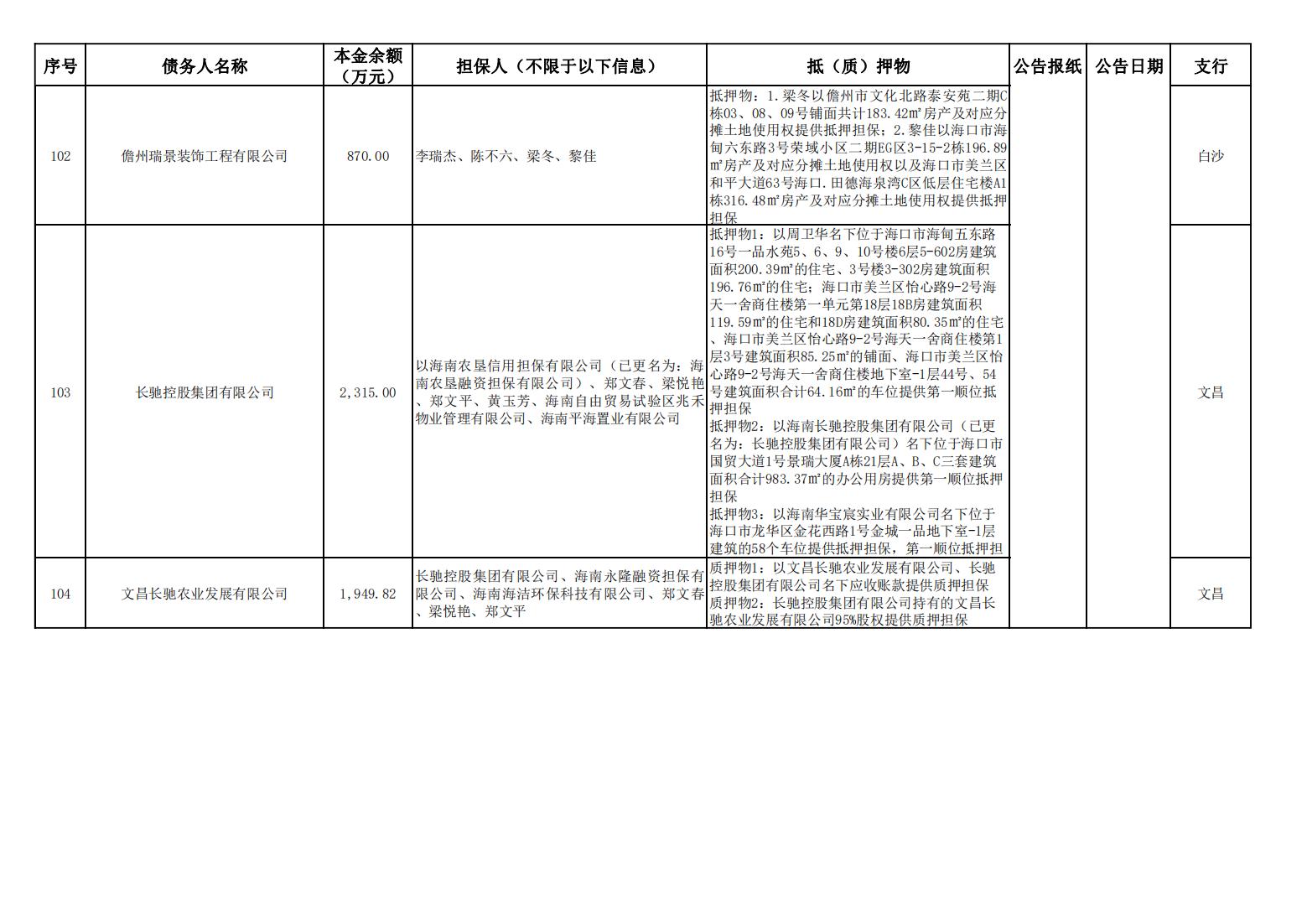 海南联合资产