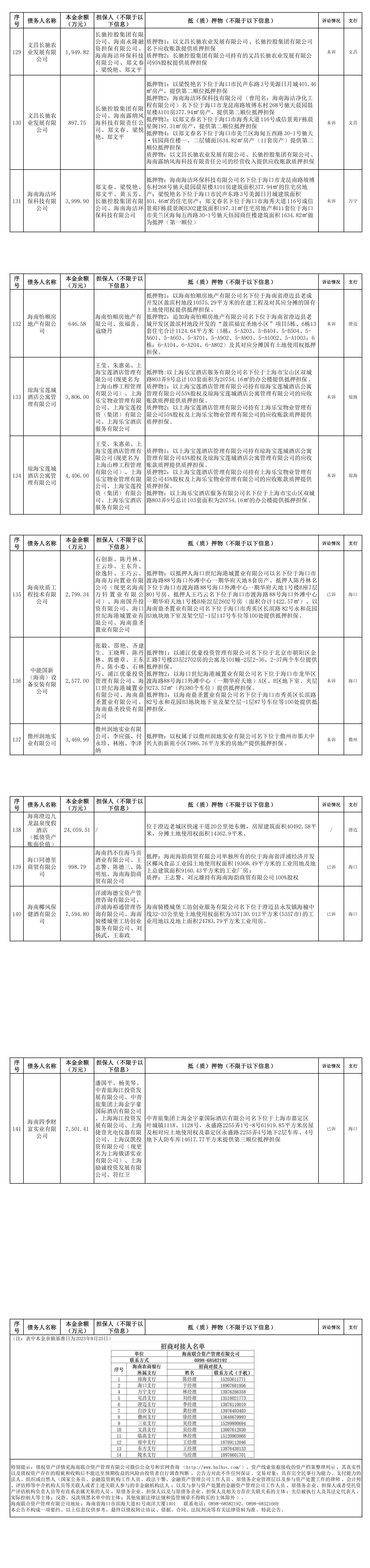 海南联合资产